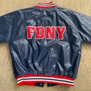 Vintage FDNY Leather Jacket